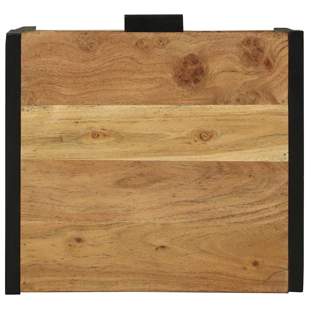 Cabinet de chevet Marron 40 x 35 x 50 cm Bois d'acacia massif - XIOS