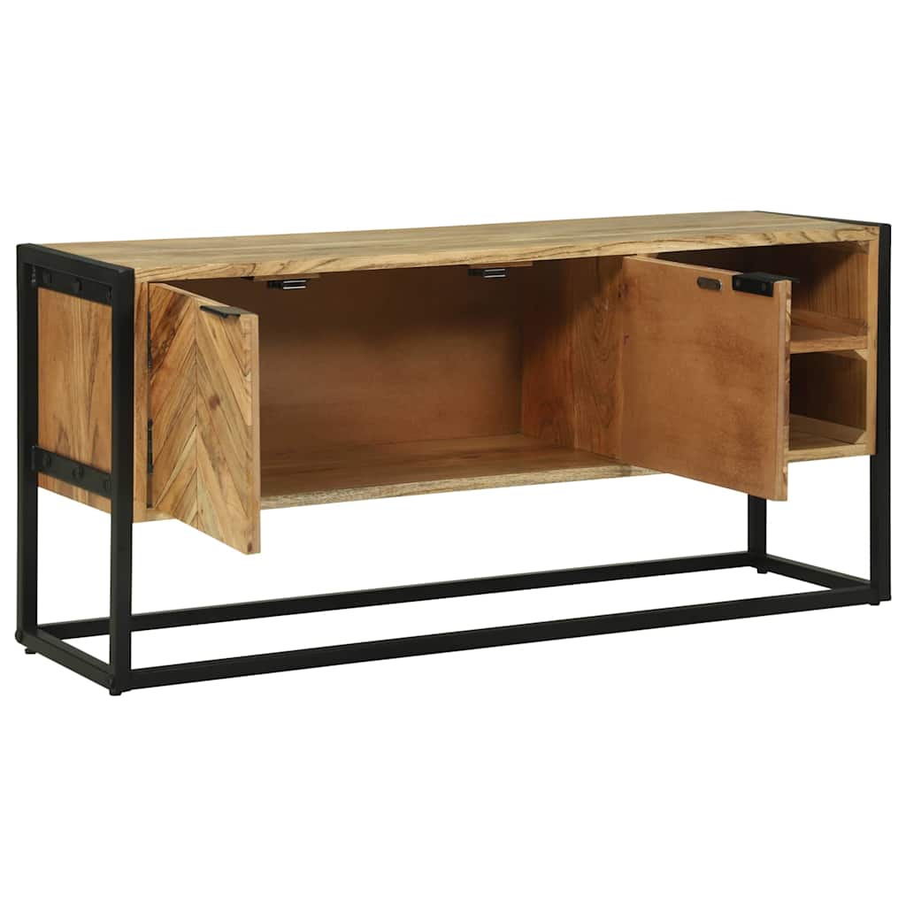 Meuble TV Marron 110 x 30 x 50 cm Bois d'acacia massif - XIOS