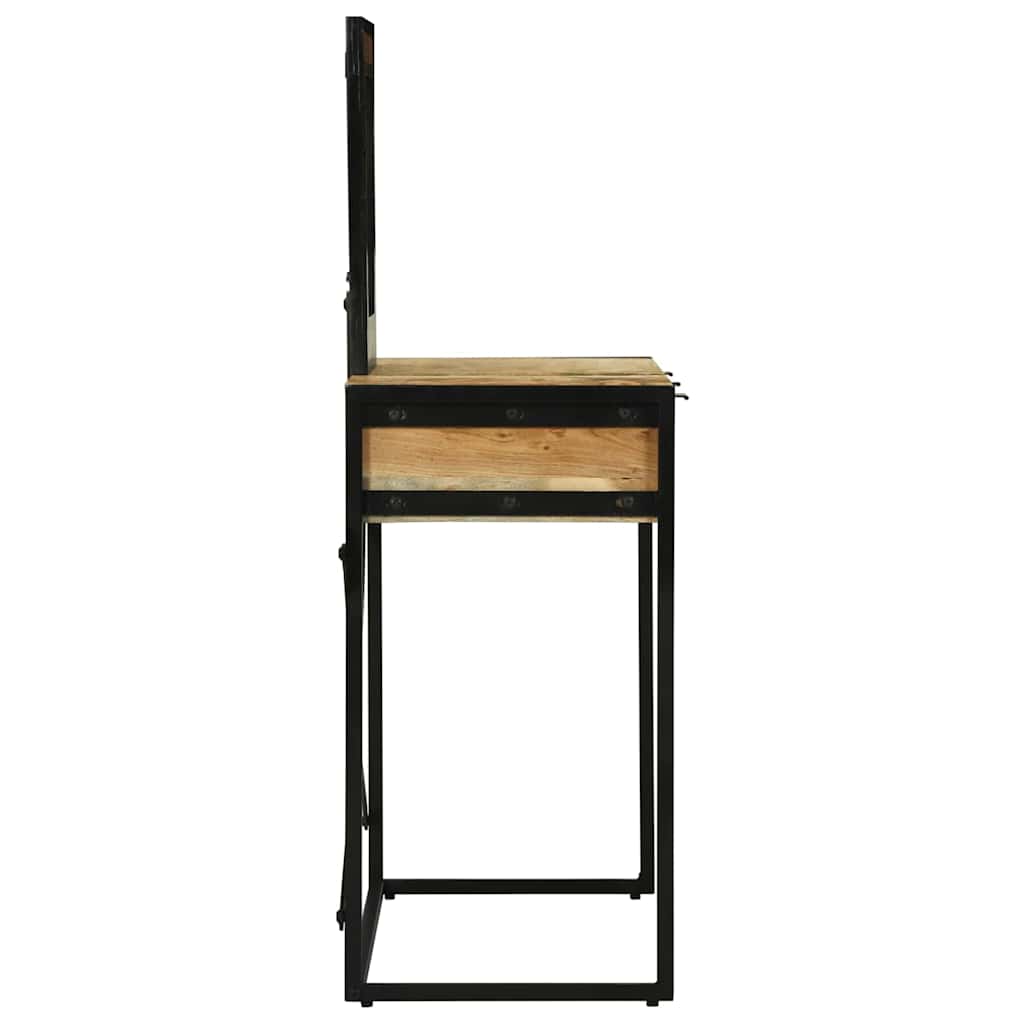 Table de Toilette Marron 100 x 40 x 120 cm Bois d'acacia massif - XIOS