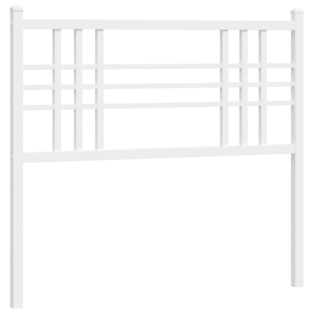Tête de lit métal blanc 100 cm - XIOS
