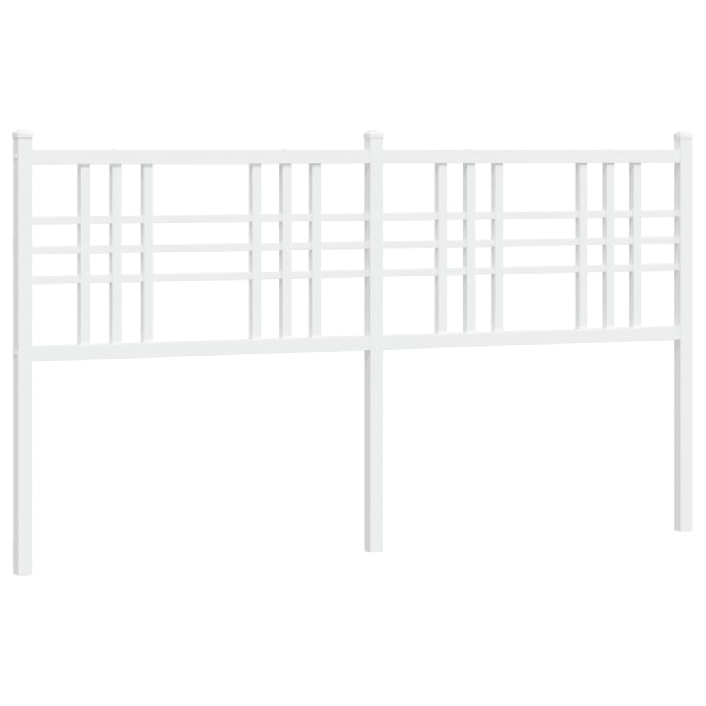 Tête de lit métal blanc 160 cm - XIOS