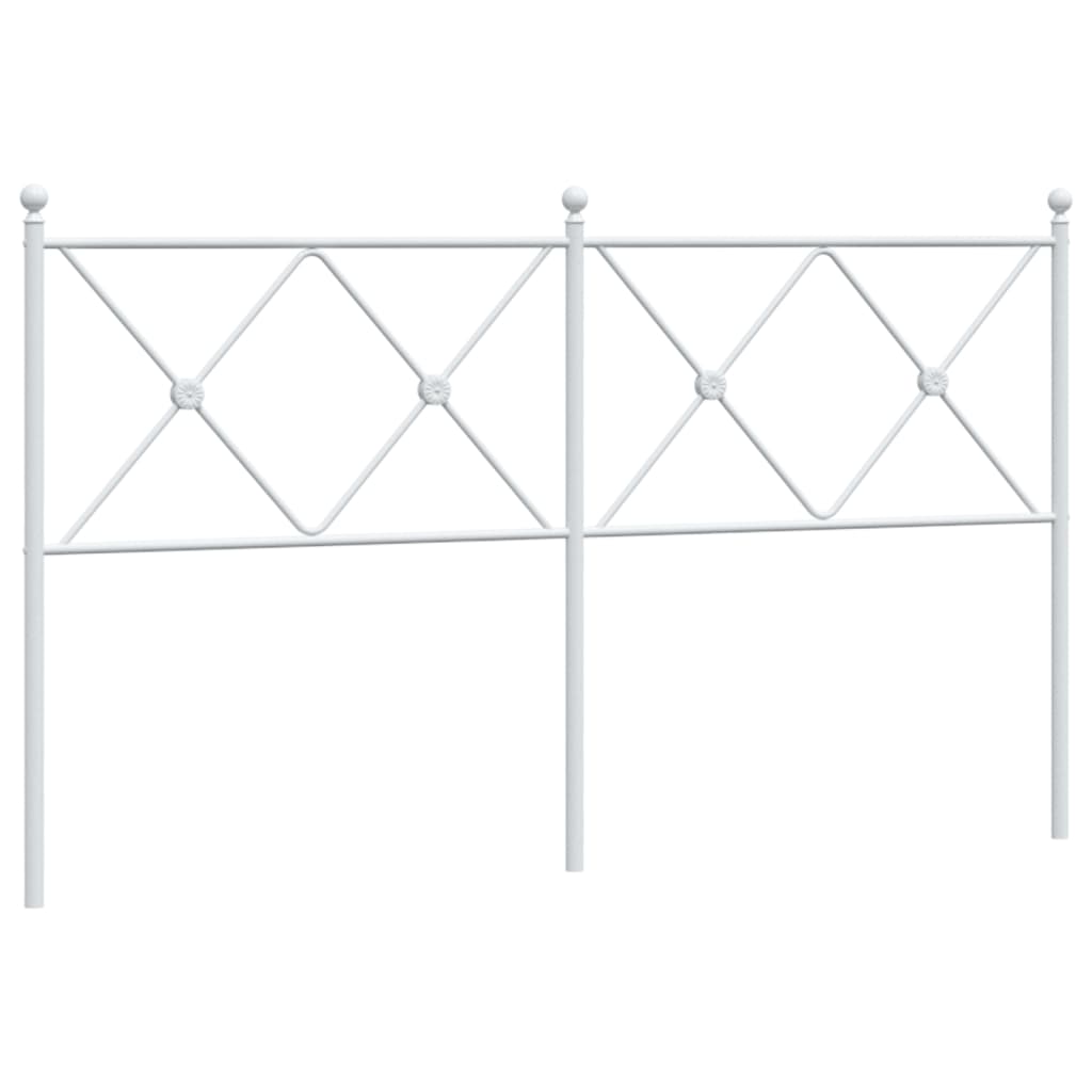 Tête de lit métal blanc 160 cm - XIOS