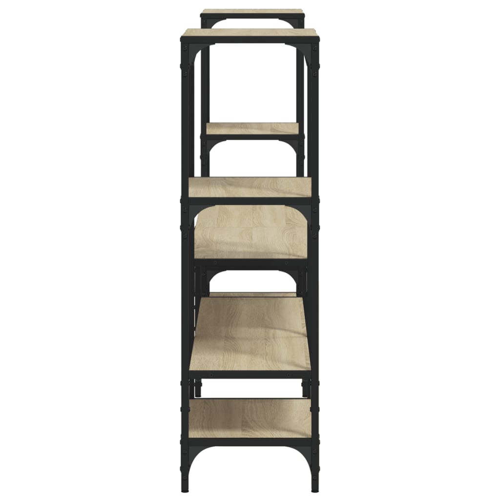 Meuble TV chêne sonoma 206,5x28,5x95 cm bois d'ingénierie - XIOS