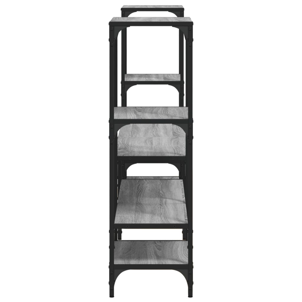 Meuble TV sonoma gris 206,5x28,5x95 cm bois d'ingénierie - XIOS
