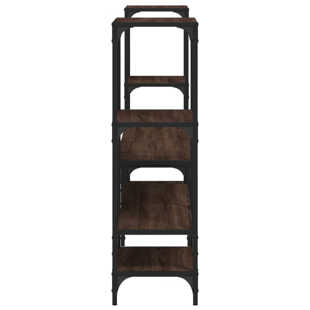 Meuble TV chêne marron 206,5x28,5x95 cm bois d'ingénierie - XIOS