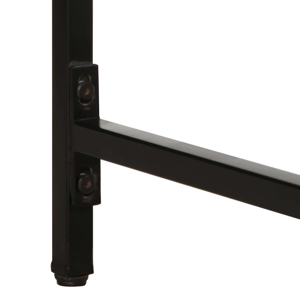 Table à manger 160x80x75 cm bois de manguier massif brut - XIOS