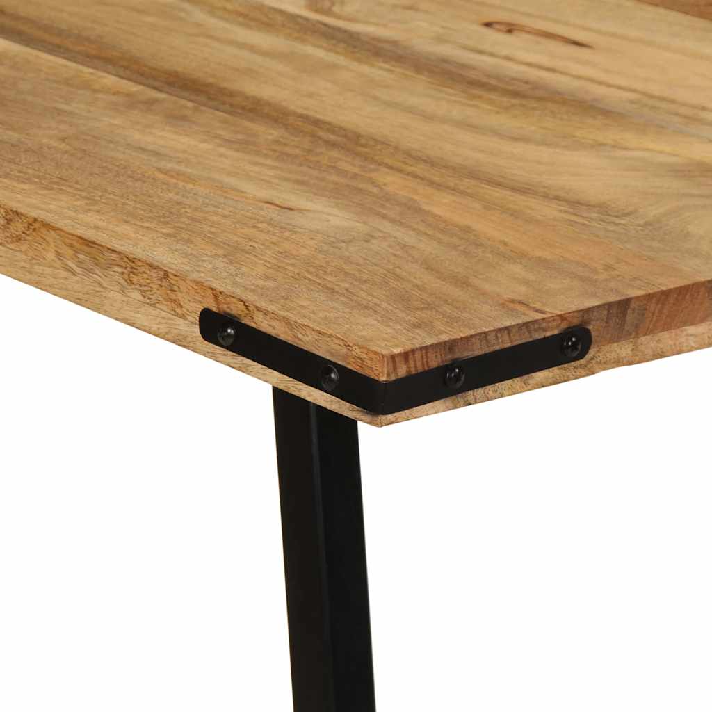 Table à manger 160x80x75 cm bois de manguier massif - XIOS