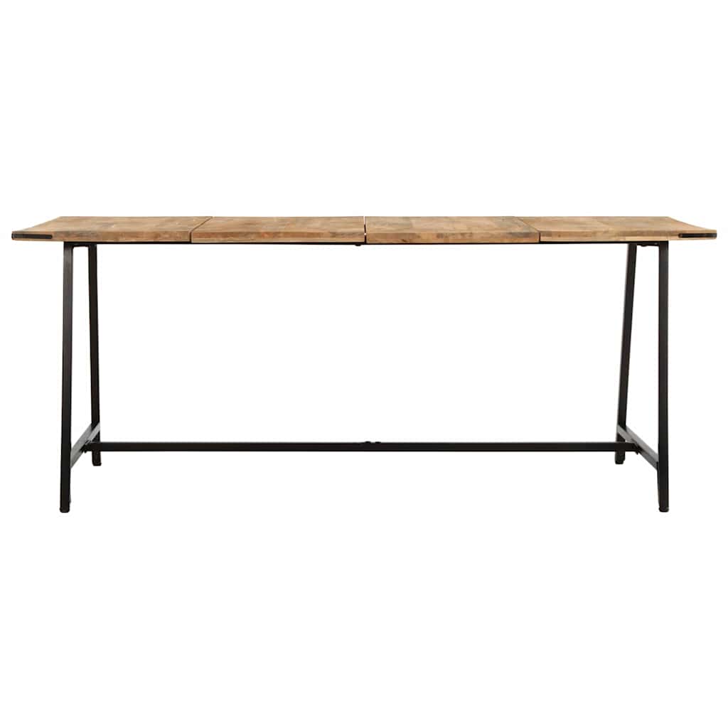 Table à dîner 180x90x75 cm bois de manguier massif - XIOS