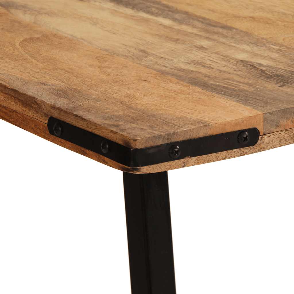 Table à dîner 180x90x75 cm bois de manguier massif - XIOS