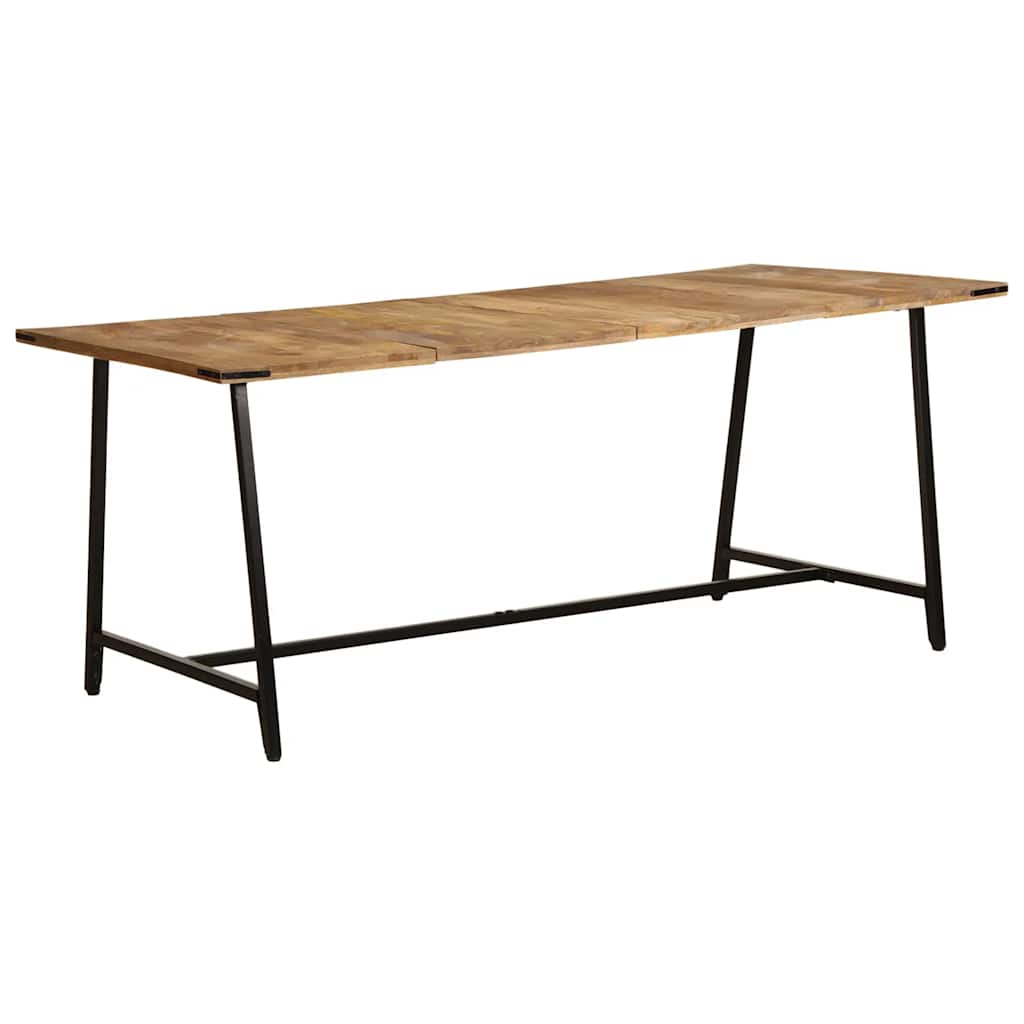 Table à dîner 180x90x75 cm bois de manguier massif - XIOS