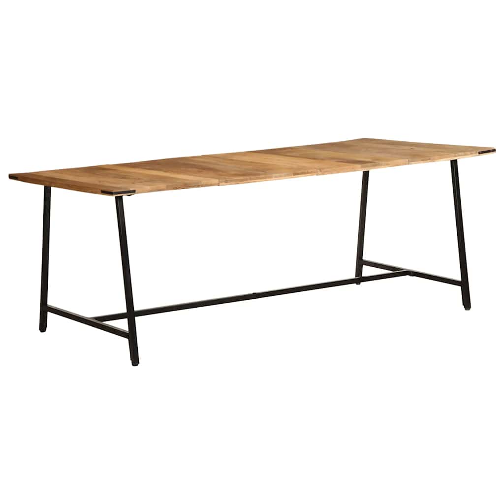 Table à manger 200x100x75 cm bois de manguier massif - XIOS