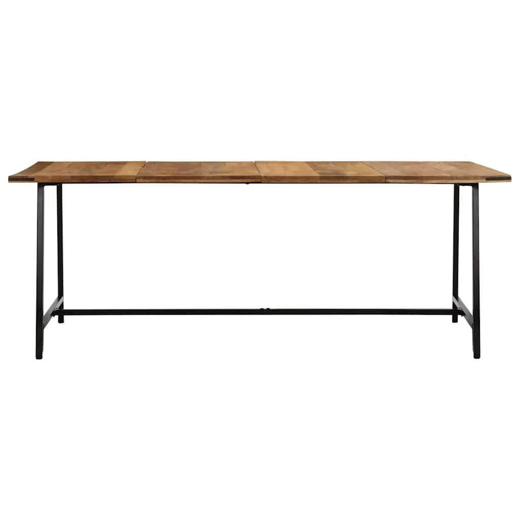 Table à manger 200x100x75 cm bois de manguier massif - XIOS