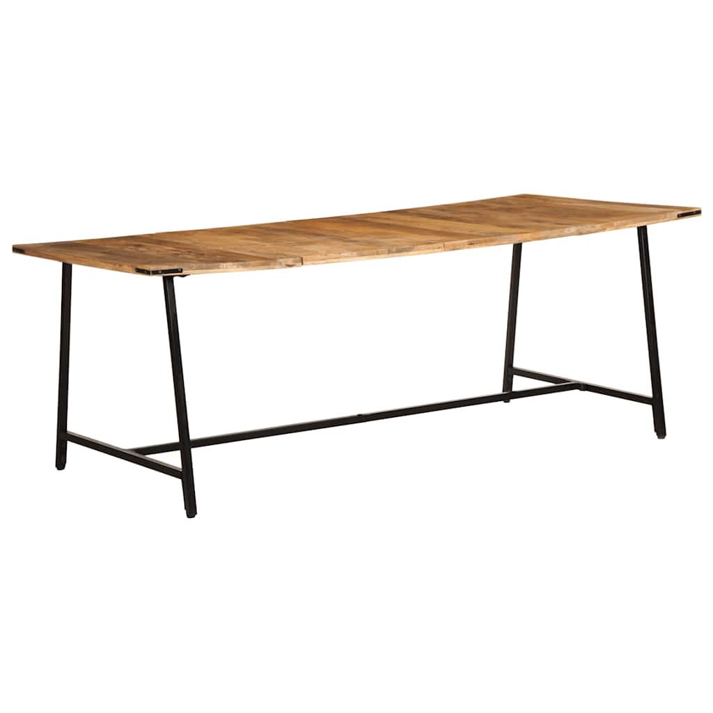 Table à manger 200x100x75 cm bois de manguier massif - XIOS