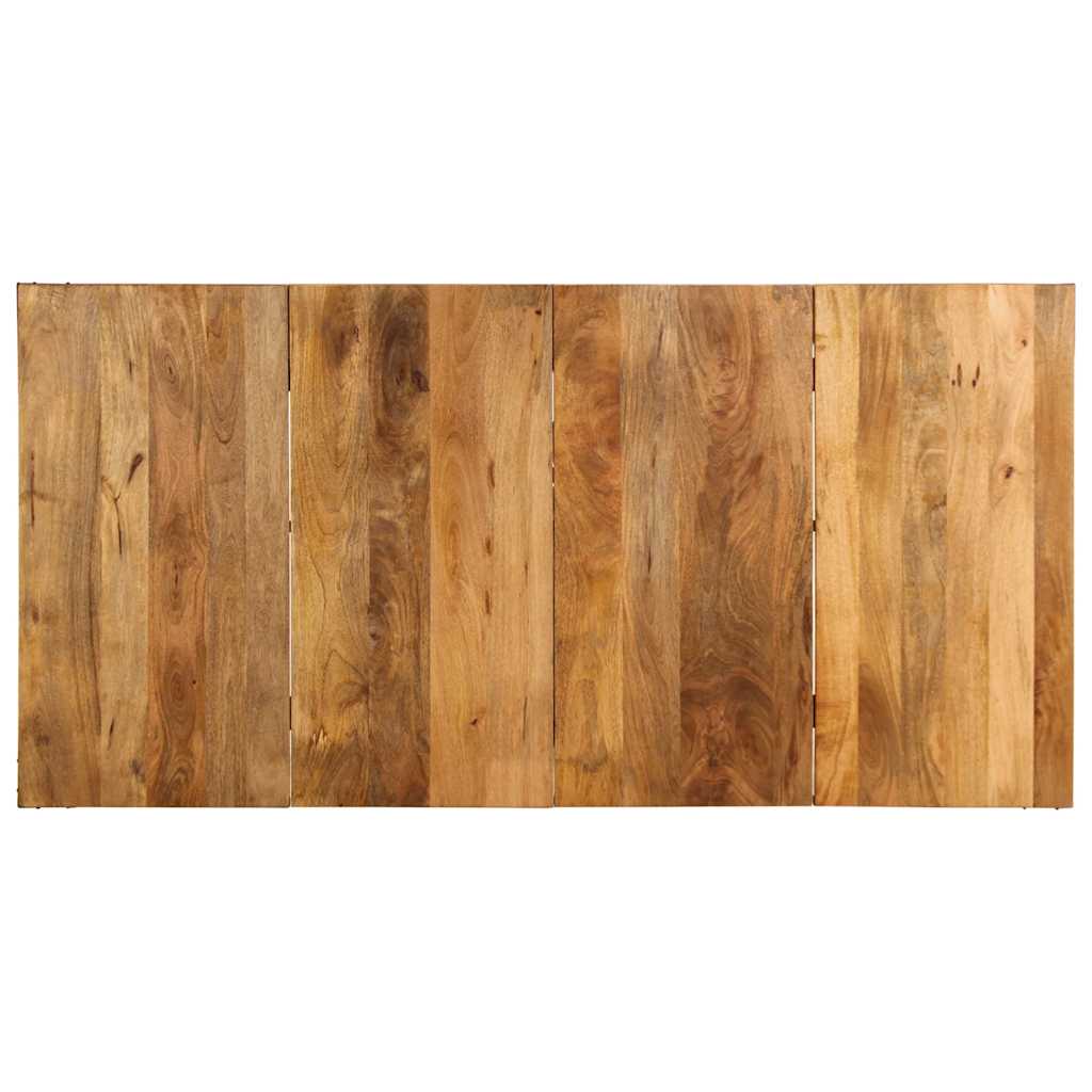 Table à manger 200x100x75 cm bois de manguier massif - XIOS