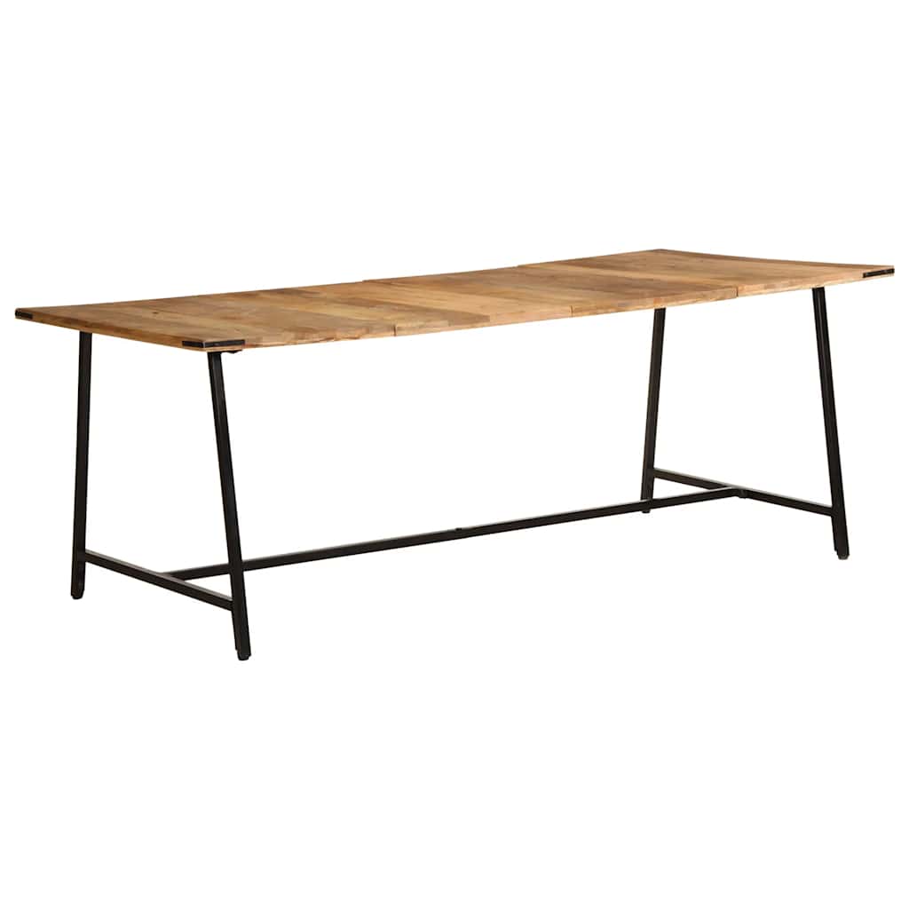 Table à manger 200x100x75 cm bois de manguier massif - XIOS
