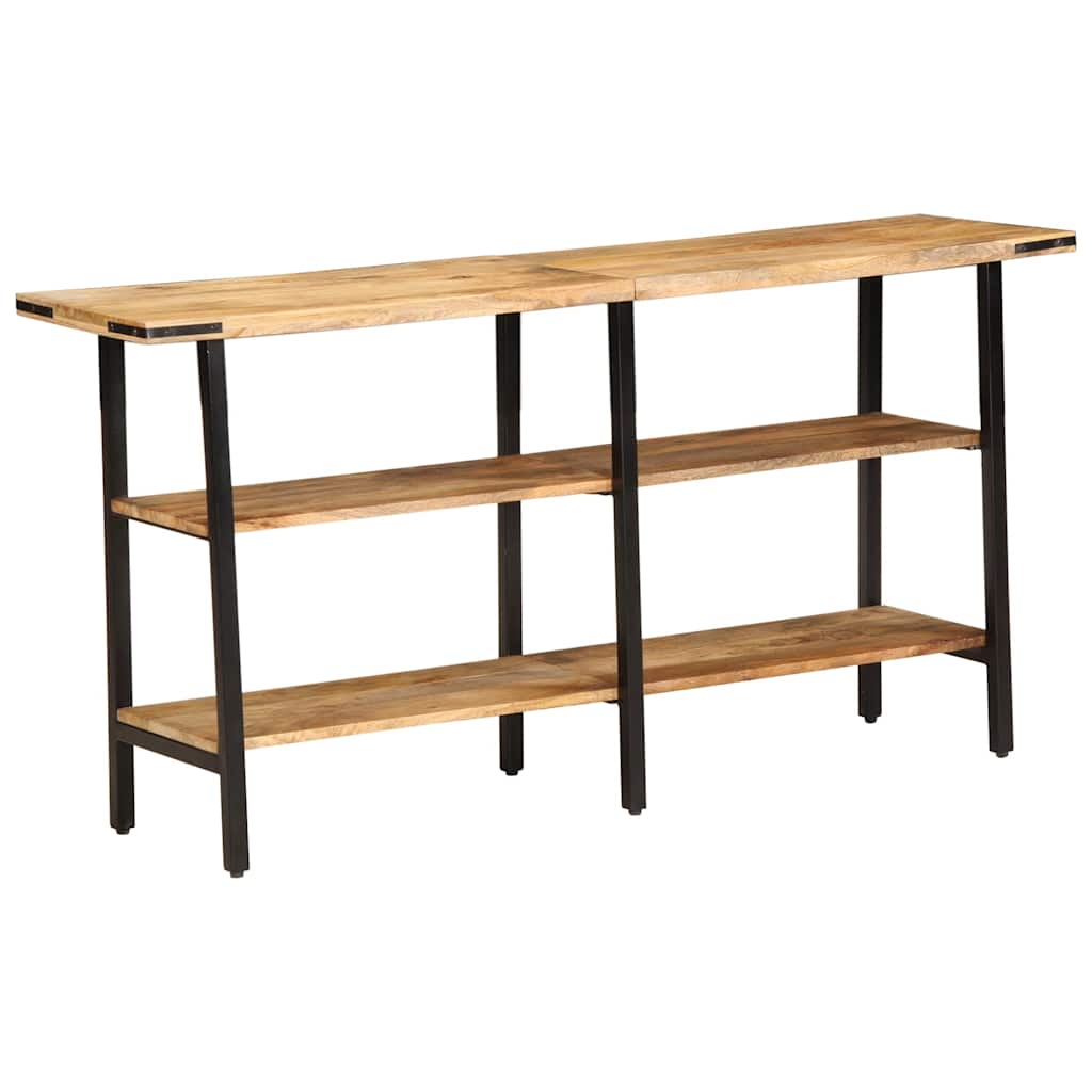 Table console 140x35x70 cm bois de manguier massif - XIOS