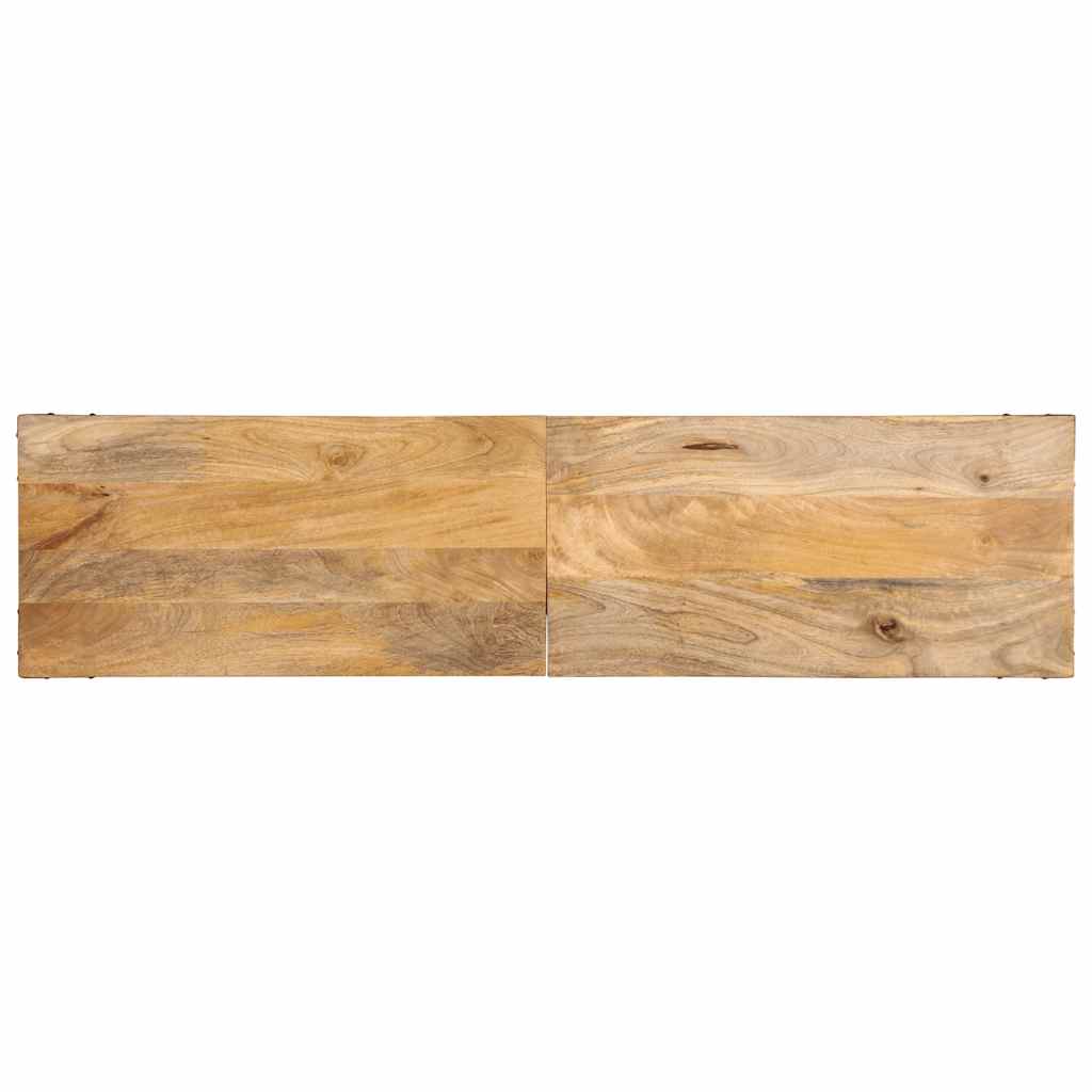 Table console 140x35x70 cm bois de manguier massif - XIOS