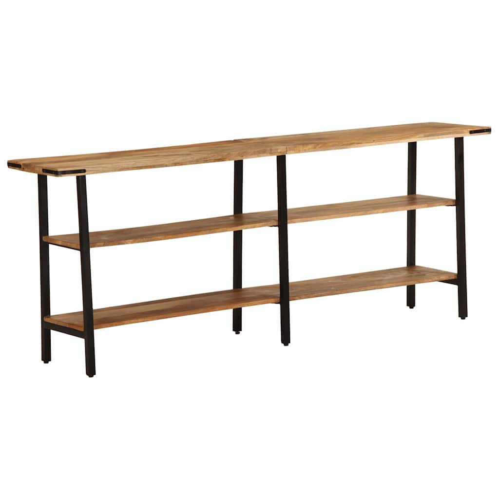 Table console 180x35x70 cm bois de manguier massif - XIOS
