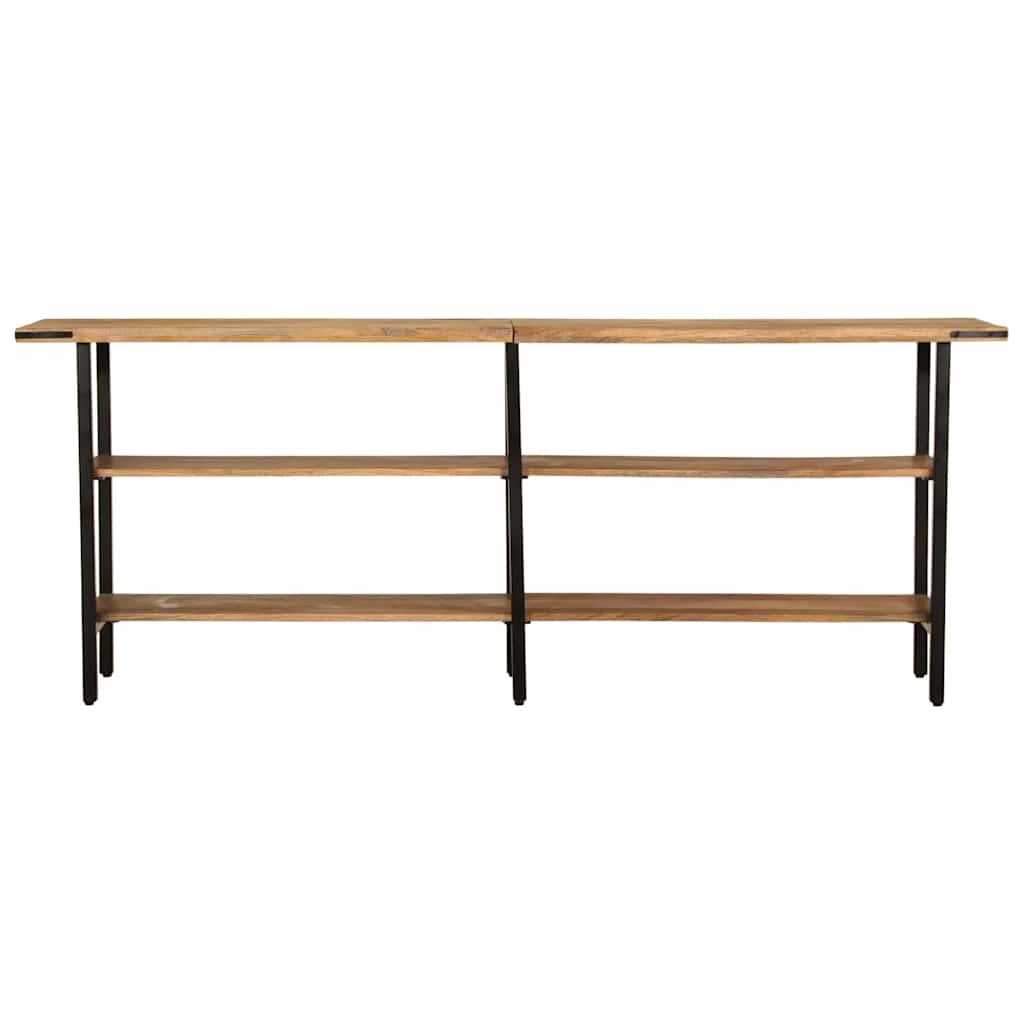 Table console 180x35x70 cm bois de manguier massif