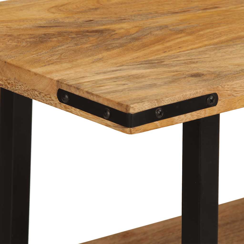 Table console 180x35x70 cm bois de manguier massif