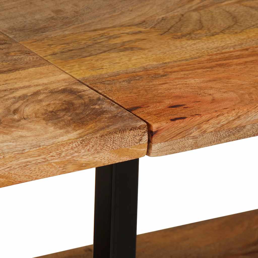 Table console 180x35x70 cm bois de manguier massif