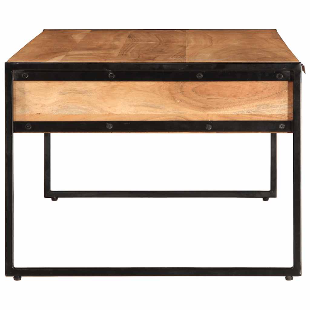 Table basse 110x55x40 cm bois massif d'acacia - XIOS