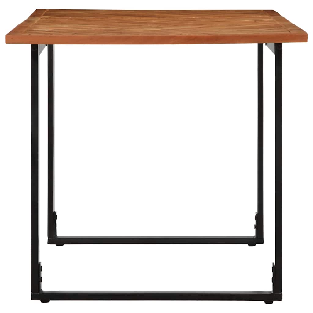 Table à manger 160x80x75 cm bois massif d'acacia - XIOS