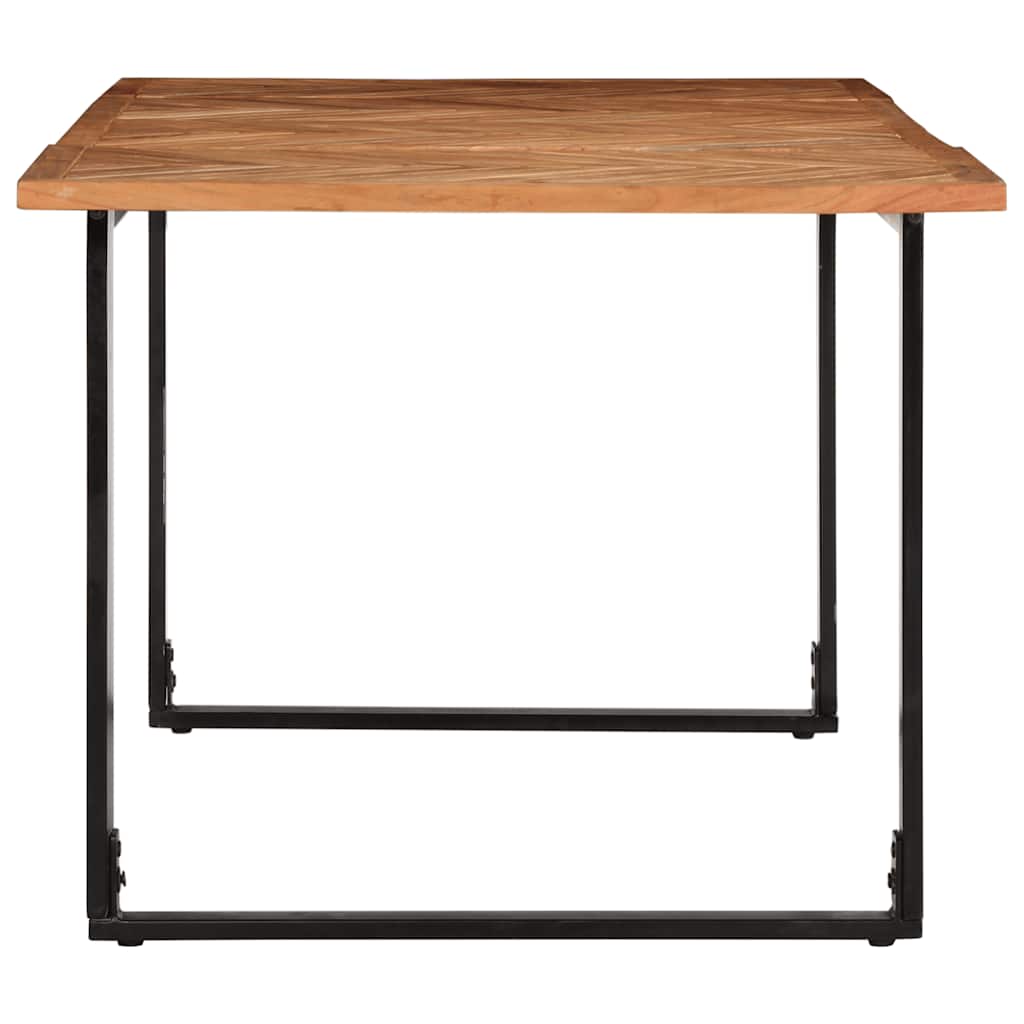 Table à manger 180x90x75 cm bois massif d'acacia - XIOS