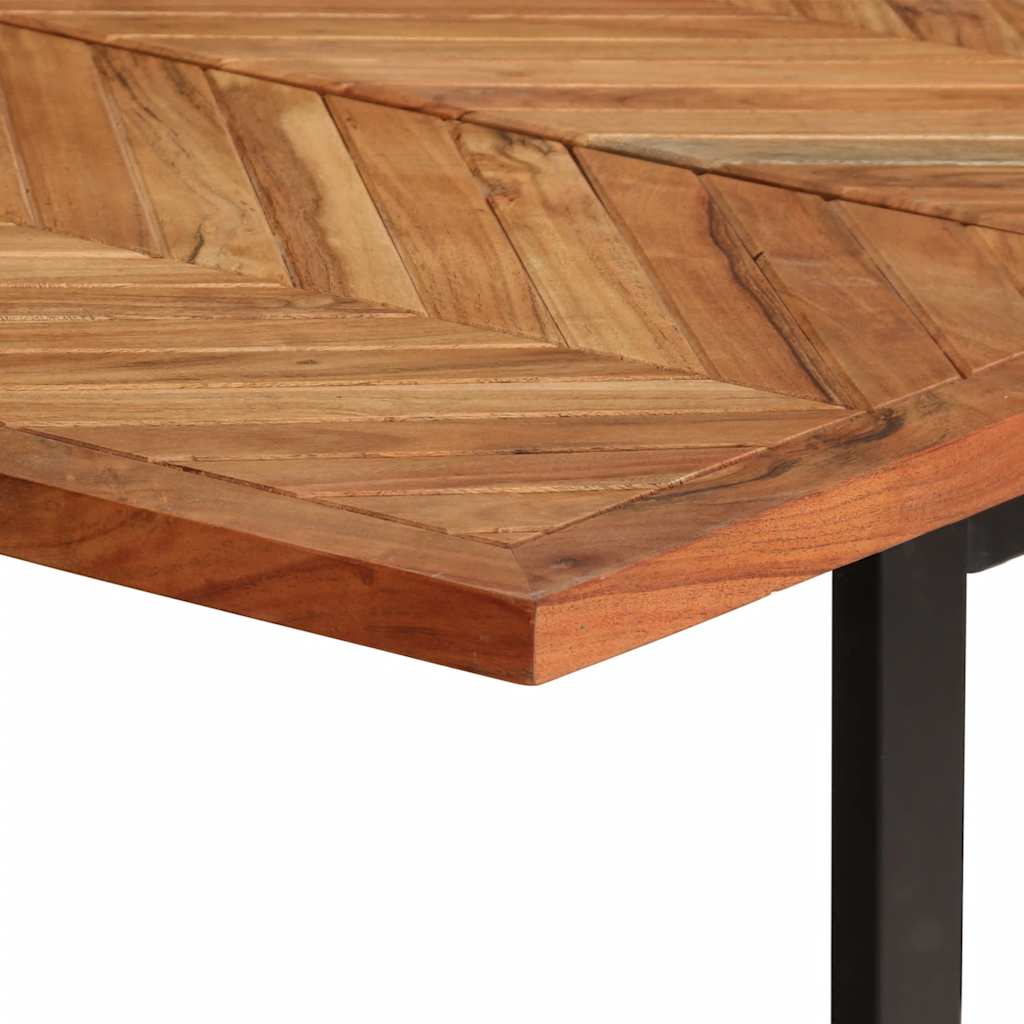 Table à manger 180x90x75 cm bois massif d'acacia - XIOS