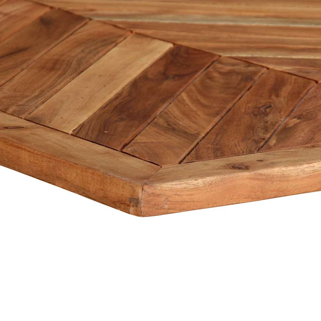Table à manger 200x100x75 cm bois massif d'acacia - XIOS