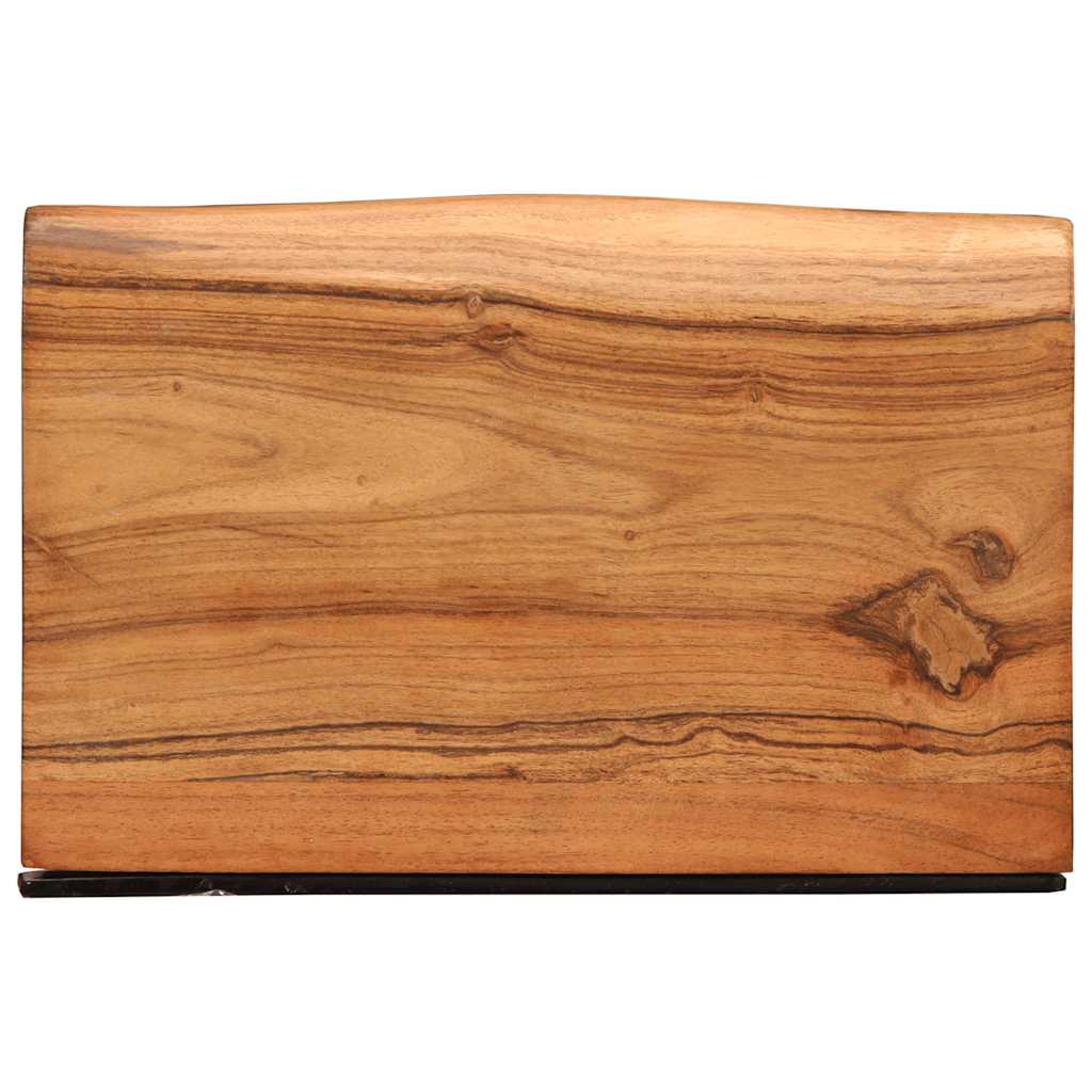 Étagères murales 2 pcs 30x20x3,5 cm bois massif d'acacia - XIOS