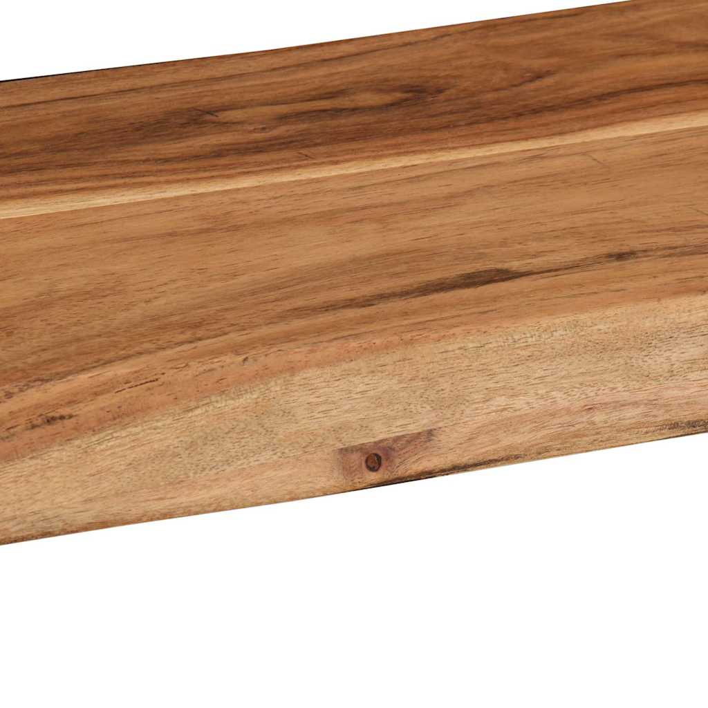 Étagères murales 2 pcs 60x20x3,5 cm bois massif d'acacia - XIOS