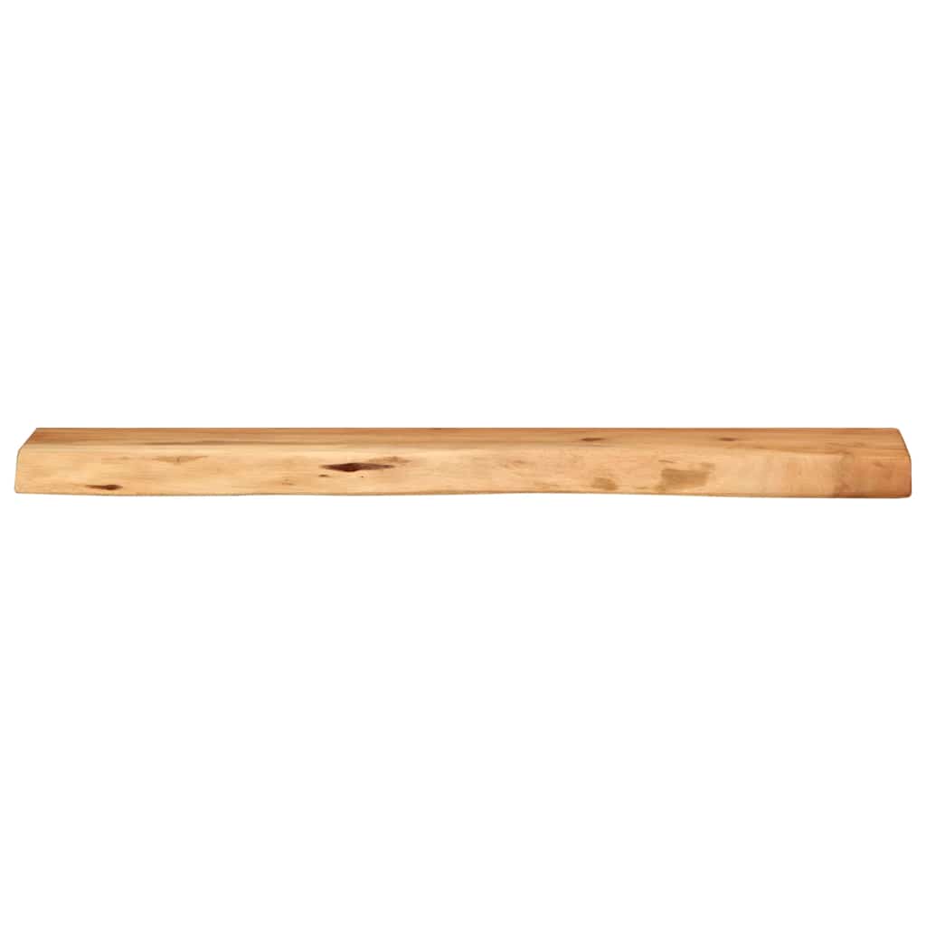 Étagères murales 2 pcs 80x20x3,5 cm bois massif d'acacia - XIOS