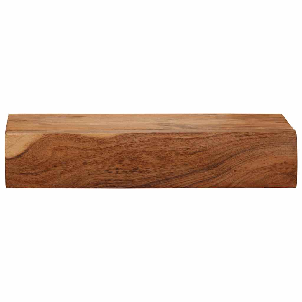 Étagères murales 2 pcs 40x17x8 cm bois massif d'acacia - XIOS