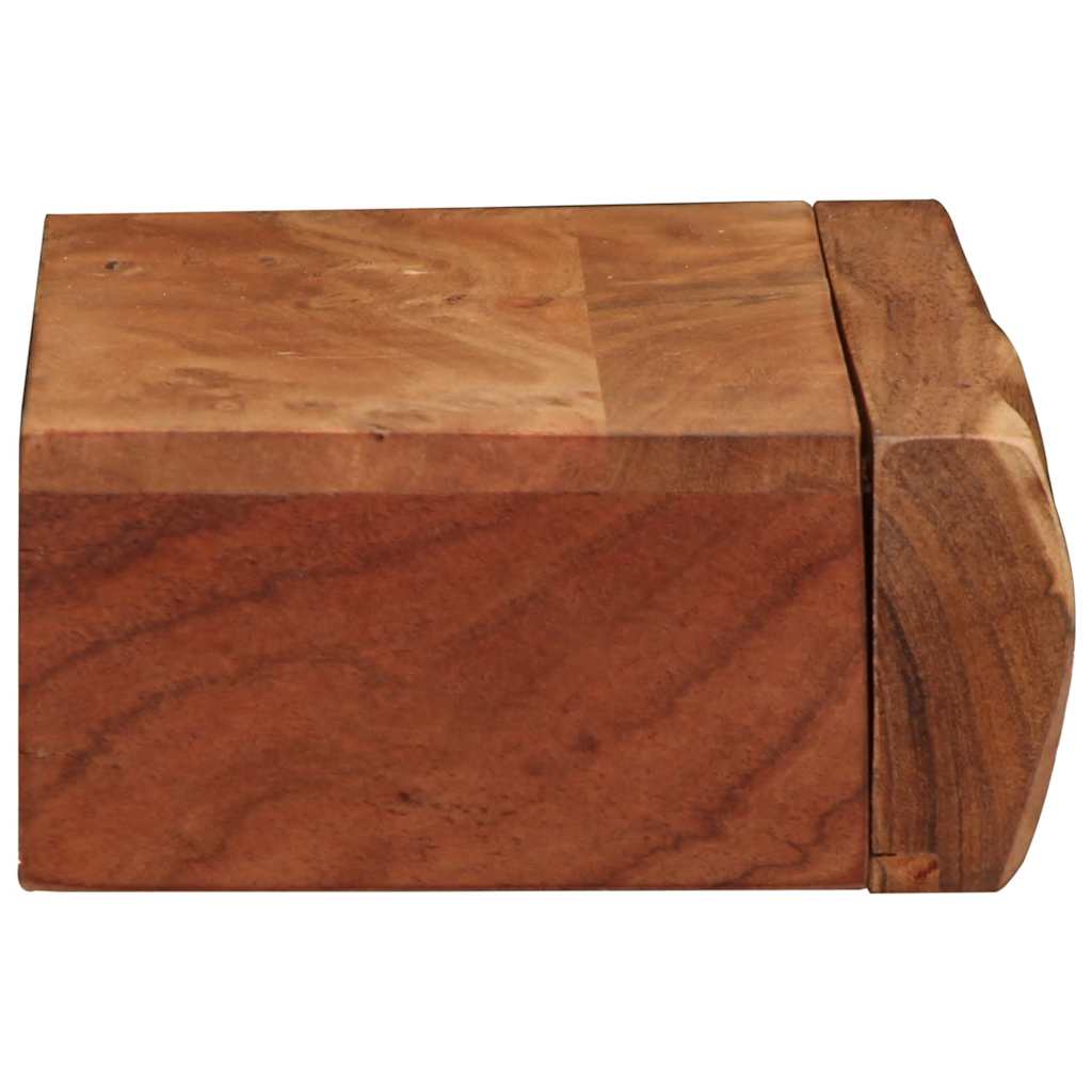 Étagères murales 2 pcs 40x17x8 cm bois massif d'acacia - XIOS