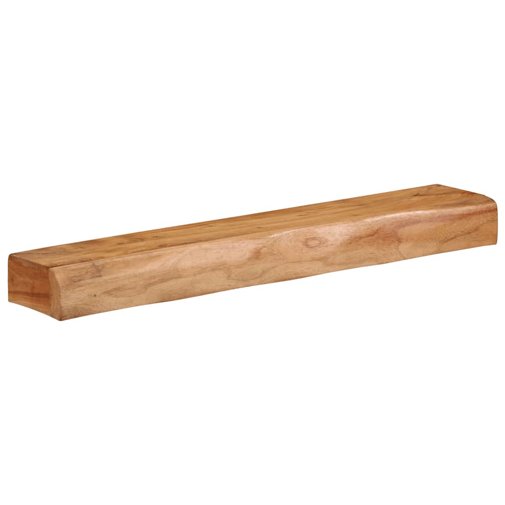 Étagères murales 2 pcs 80x17x8 cm bois massif d'acacia - XIOS