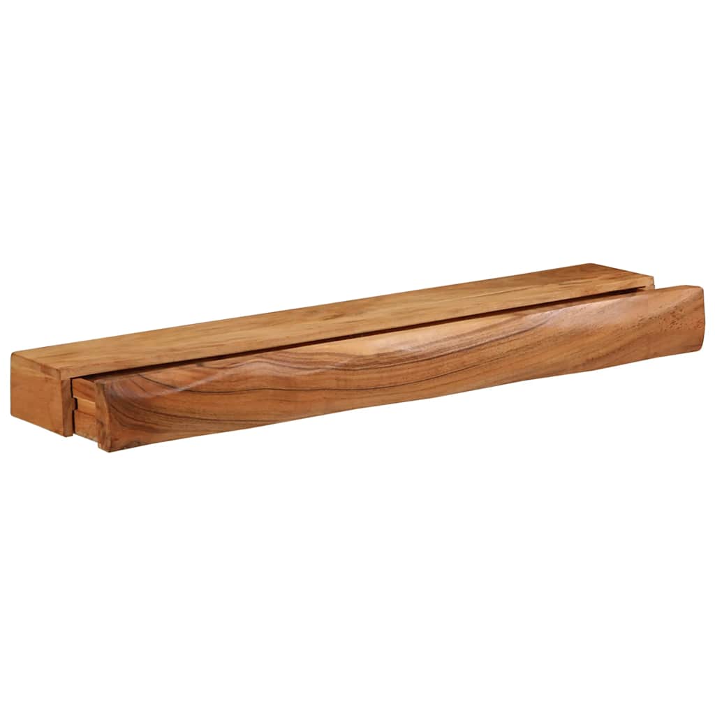 Étagères murales 2 pcs 80x17x8 cm bois massif d'acacia - XIOS
