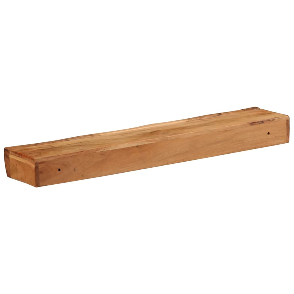 Étagères murales 2 pcs 80x17x8 cm bois massif d'acacia - XIOS