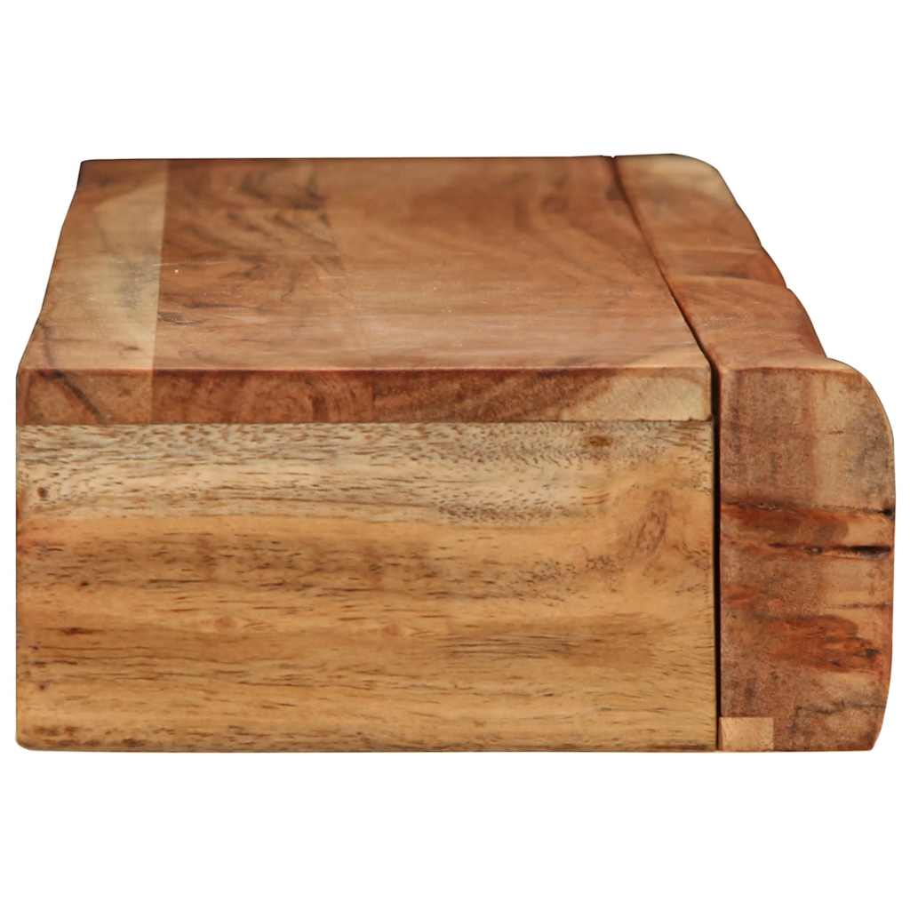 Étagères murales 2 pcs 100x17x8 cm bois massif d'acacia - XIOS