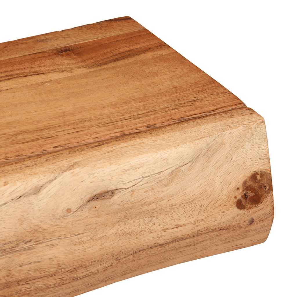 Étagères murales 2 pcs 100x17x8 cm bois massif d'acacia - XIOS