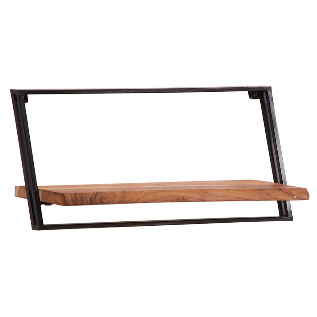 Étagères murales 5 pcs en bois massif d'acacia - XIOS