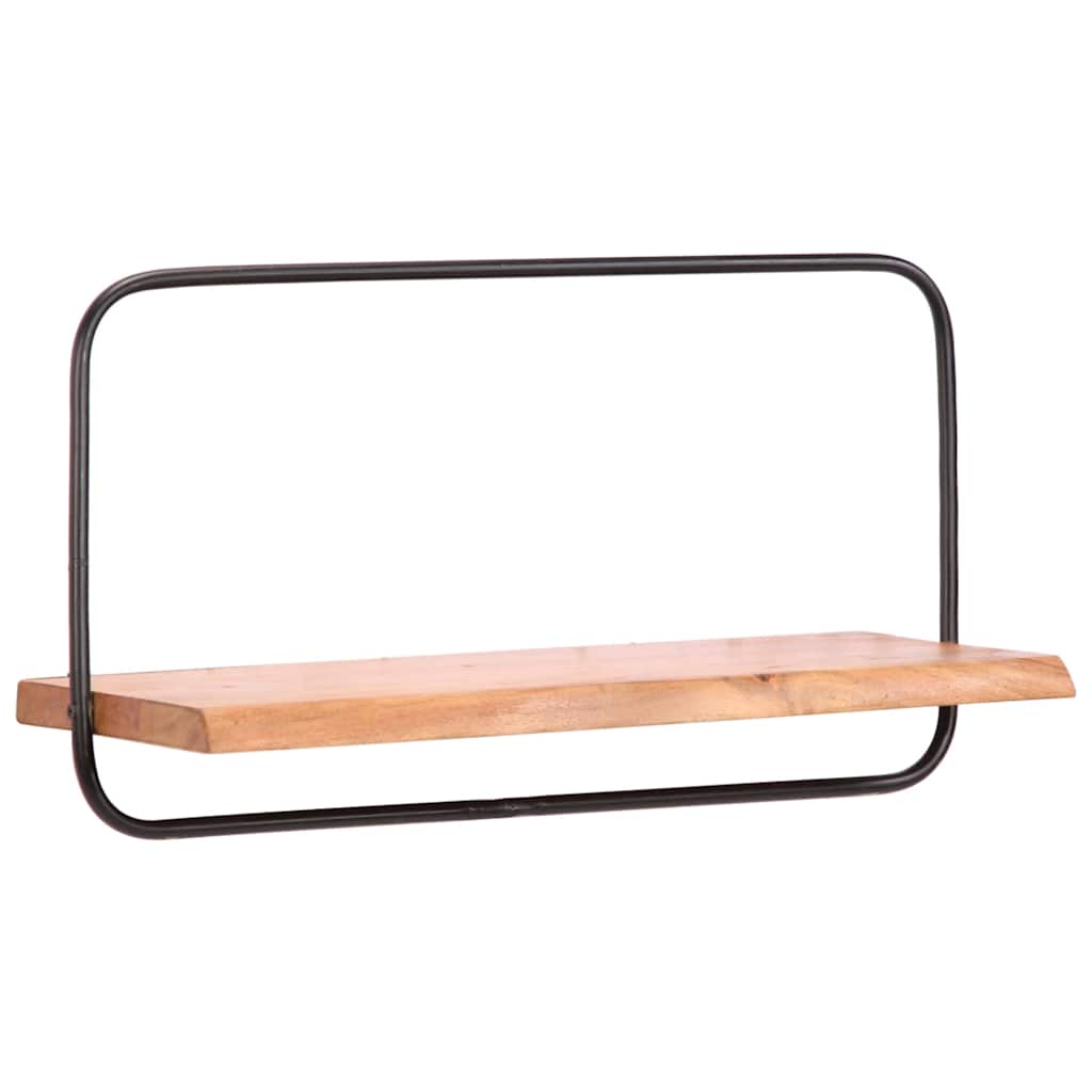 Étagères murales 5 pcs en bois massif d'acacia - XIOS