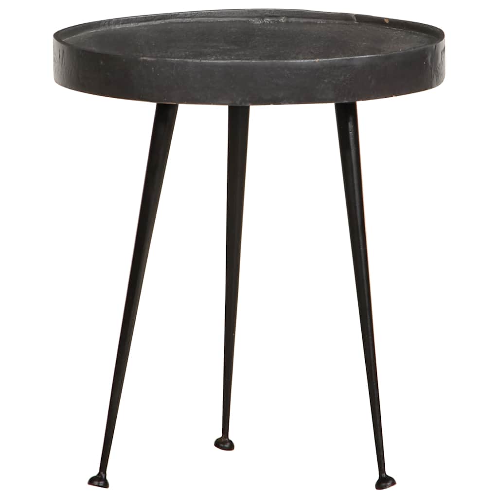 Table basse 3 pcs en bois d'ingénierie noir - XIOS