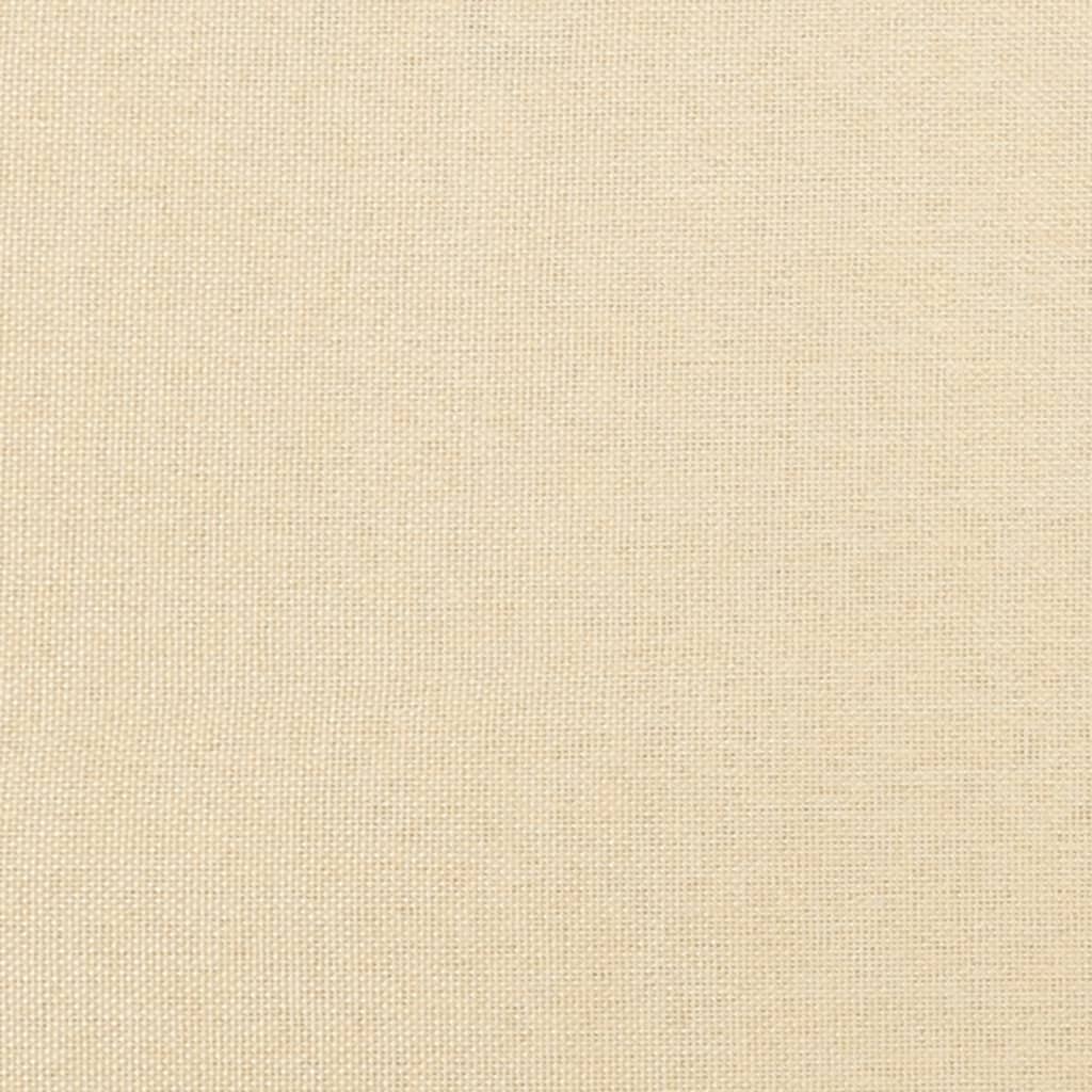 Canapé-lit à 2 places crème tissu - XIOS