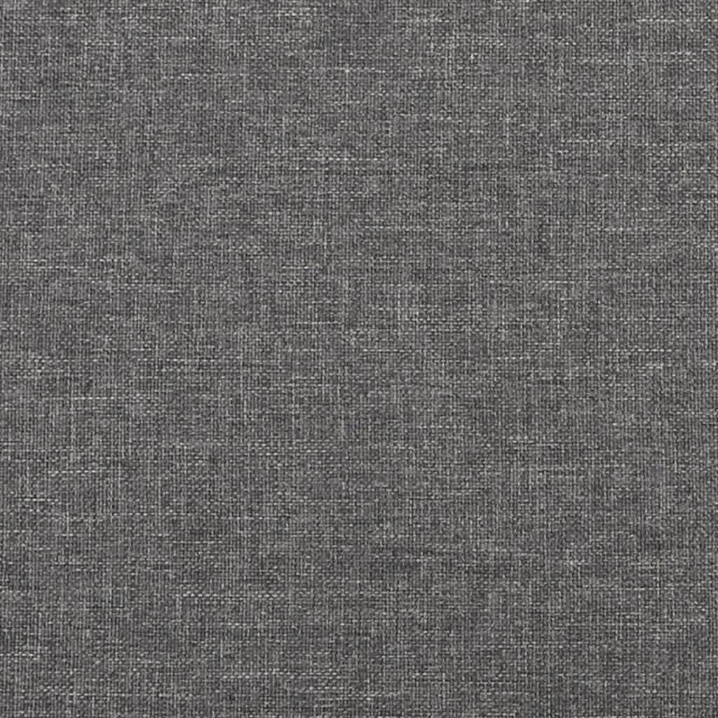Canapé-lit à 2 places avec deux oreillers gris clair tissu - XIOS