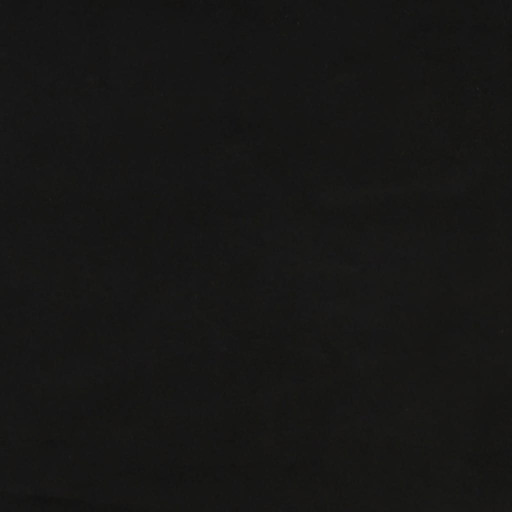 Canapé-lit 2 places noir velours - XIOS