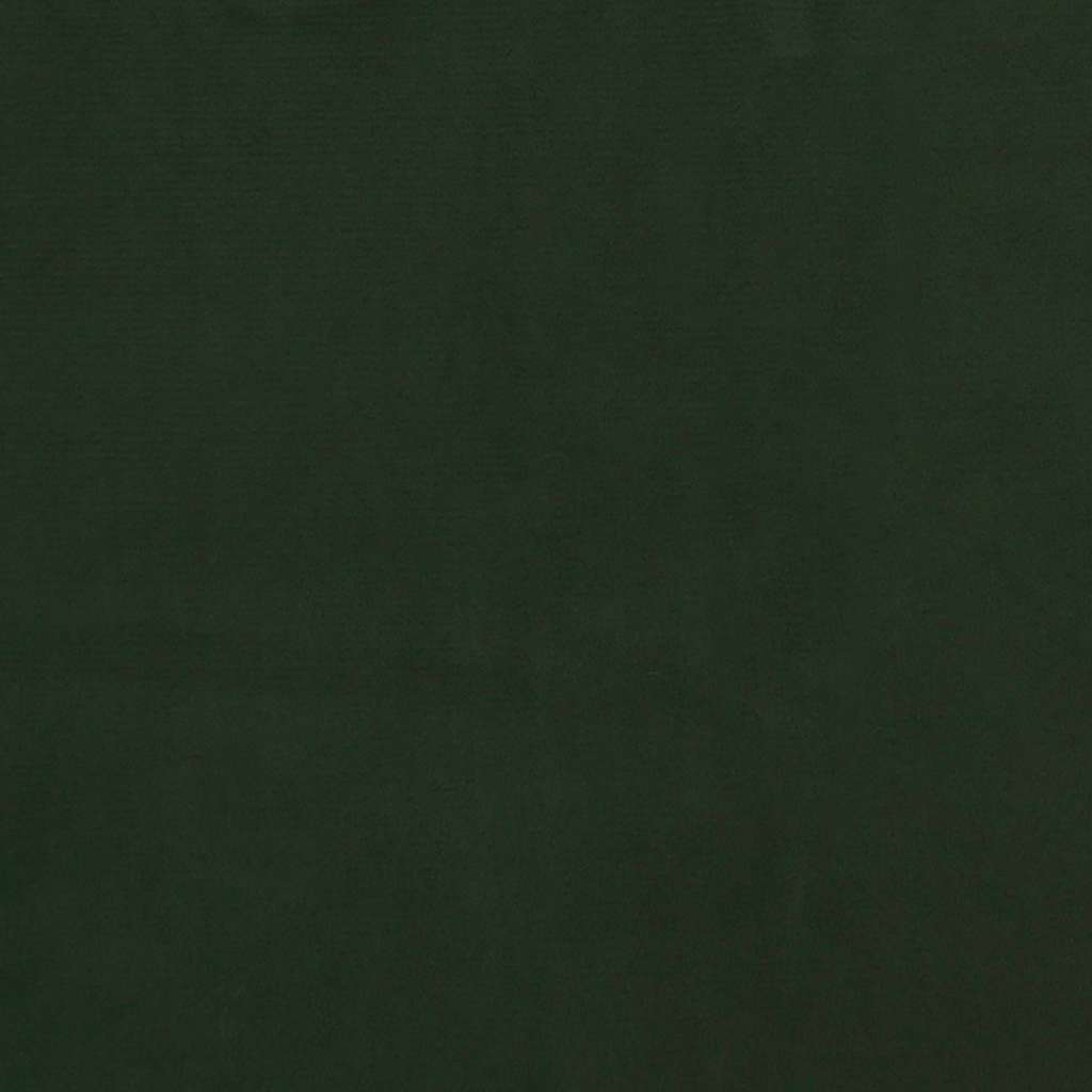 Canapé-lit à 2 places vert foncé velours - XIOS