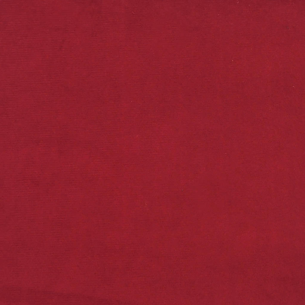 Canapé-lit 2 places rouge bordeaux velours - XIOS