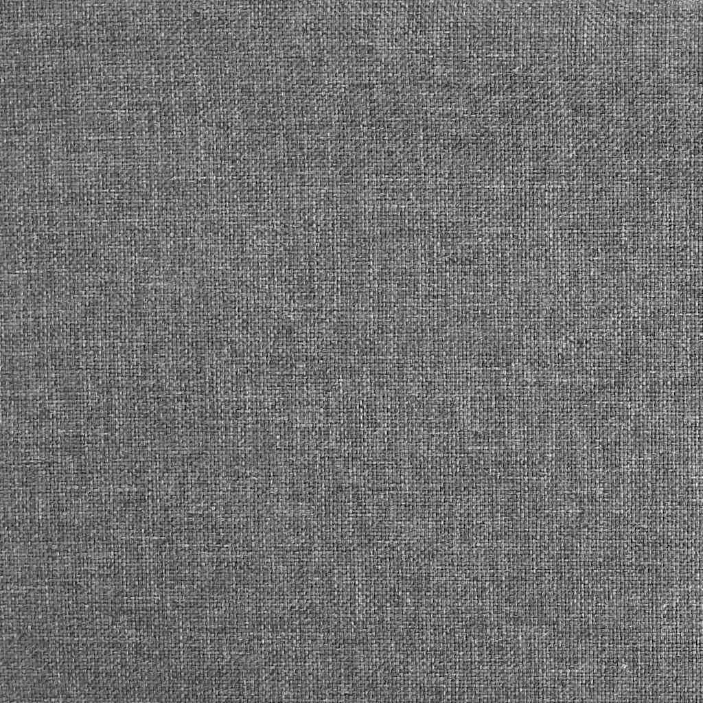Canapé-lit à 2 places avec deux oreillers gris clair tissu - XIOS