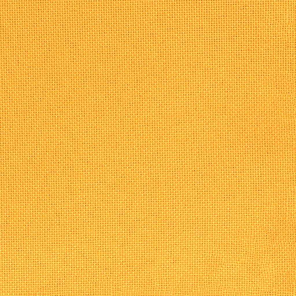 Canapé-lit à 2 places avec deux oreillers jaune tissu - XIOS